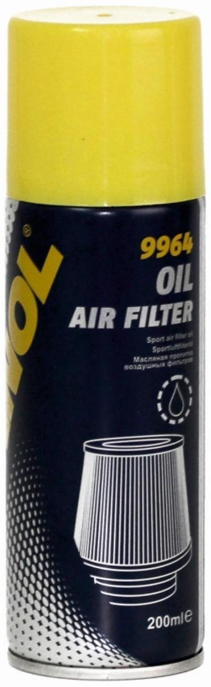 Пропитка воздушных фильтров масляная MANNOL Luftfilteroel / Air Filter Oil 9964, 200 мл