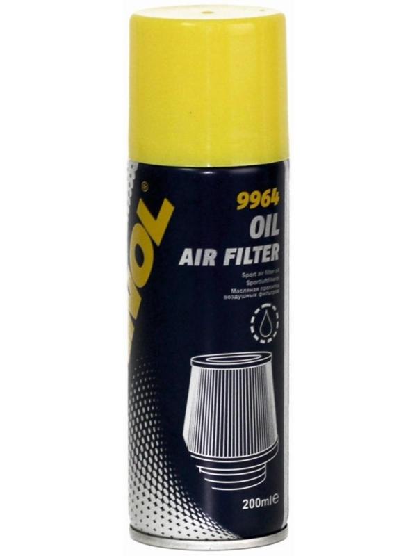 Пропитка воздушных фильтров масляная MANNOL Luftfilteroel / Air Filter Oil 9964, 200 мл