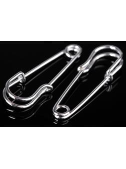 Булавка 3*1 см (набор 5шт), СМ-208, цвет серебра