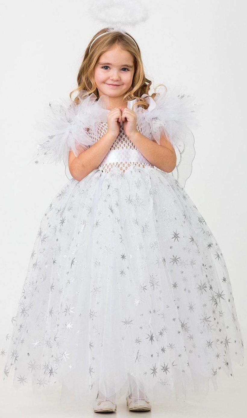 Карнавальный костюм «Ангел», сделай сам, корсет, ленты, брошки, аксессуары