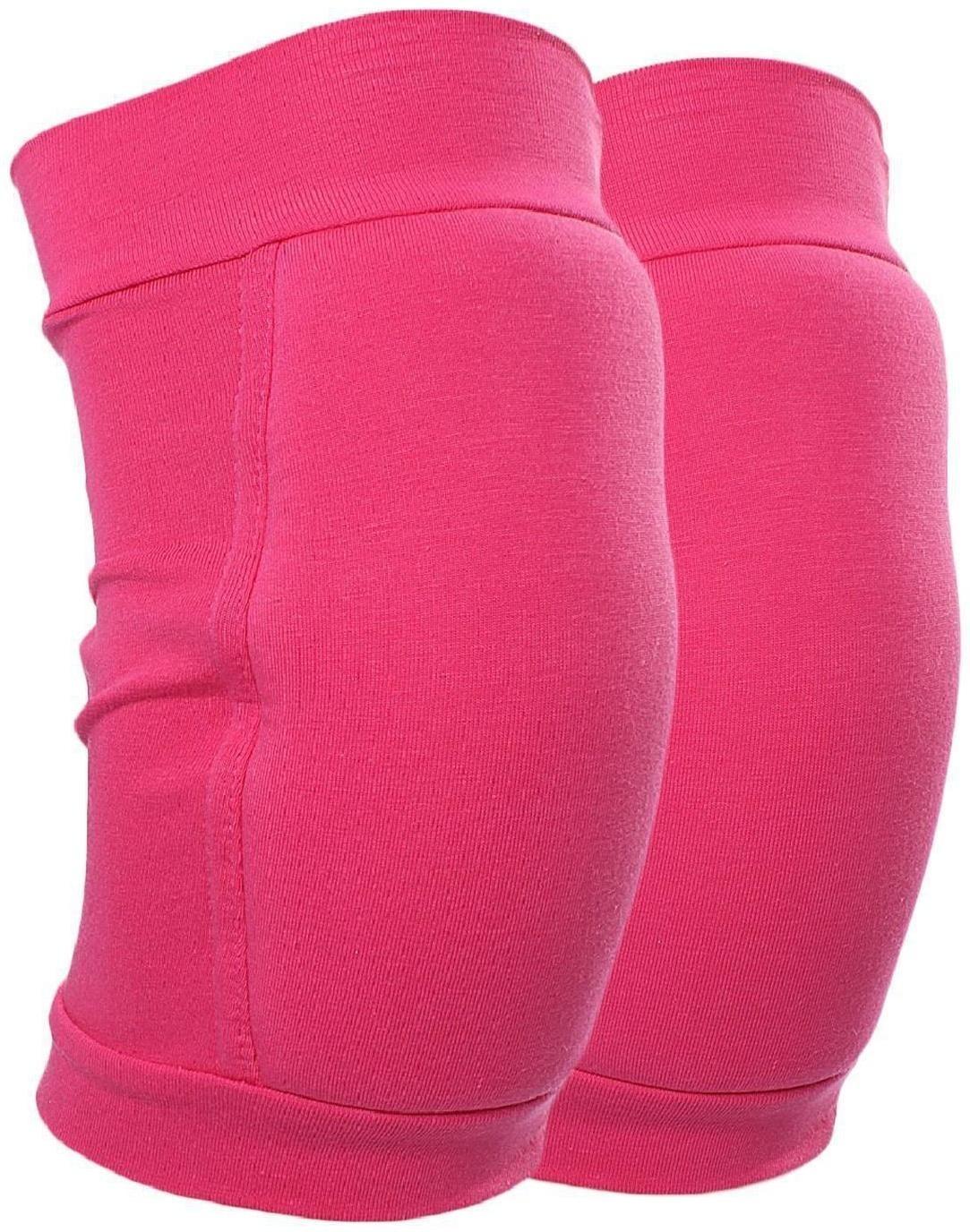 Наколенники для гимнастики и танцев, размер XXS (3-5 лет), цвет фуксия