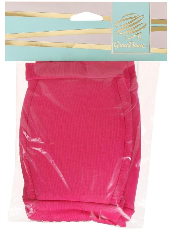 Наколенники для гимнастики и танцев, размер XXS (3-5 лет), цвет фуксия