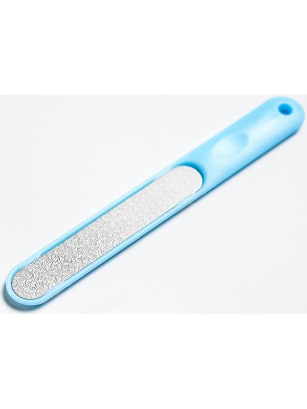 Детский маникюрный набор, 3 предмета: ножницы, пилка, книпсер, от 0 мес., цвет голубой