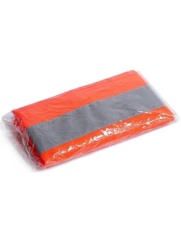 Жилет сигнальный TORSO, светоотражающий, оранжевый, 2 класс, размер 2XL