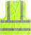 Жилет сигнальный TORSO, светоотражающий, салатовый, 3 класс, размер 2XL