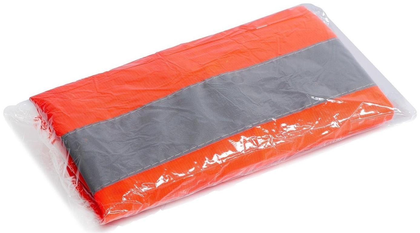 Жилет сигнальный TORSO, светоотражающий, оранжевый, 3 класс, размер 2XL