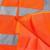 Жилет сигнальный TORSO, светоотражающий, оранжевый, 3 класс, размер 2XL