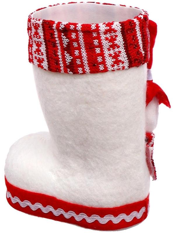 Конфетница «Сапожок», cнеговичок-морковный носик, вместимость 400 г