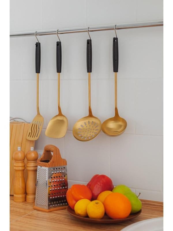 Тёрка шестигранная Доляна «Деревушка», 14,5×11,5×21,5 см, цвет коричневый