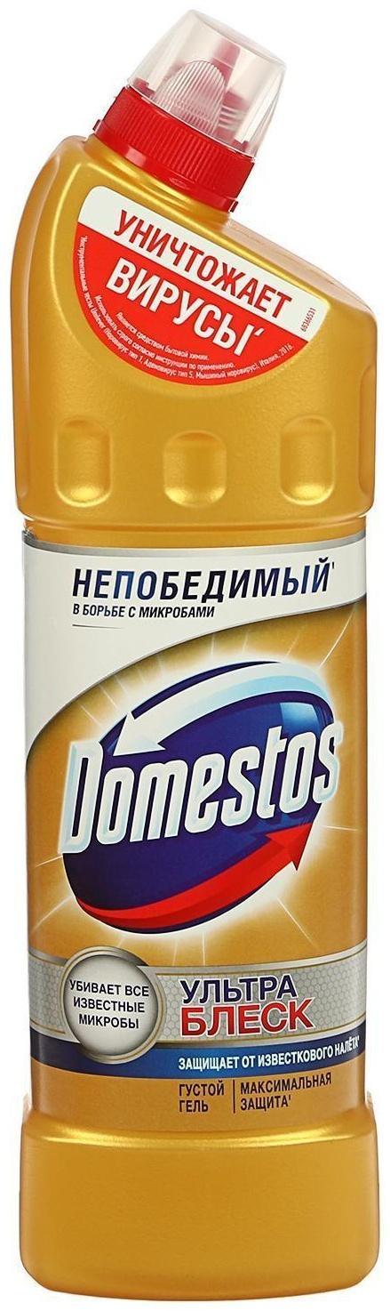 Средство чистящее для унитаза Domestos «Ультра блеск», 1 л