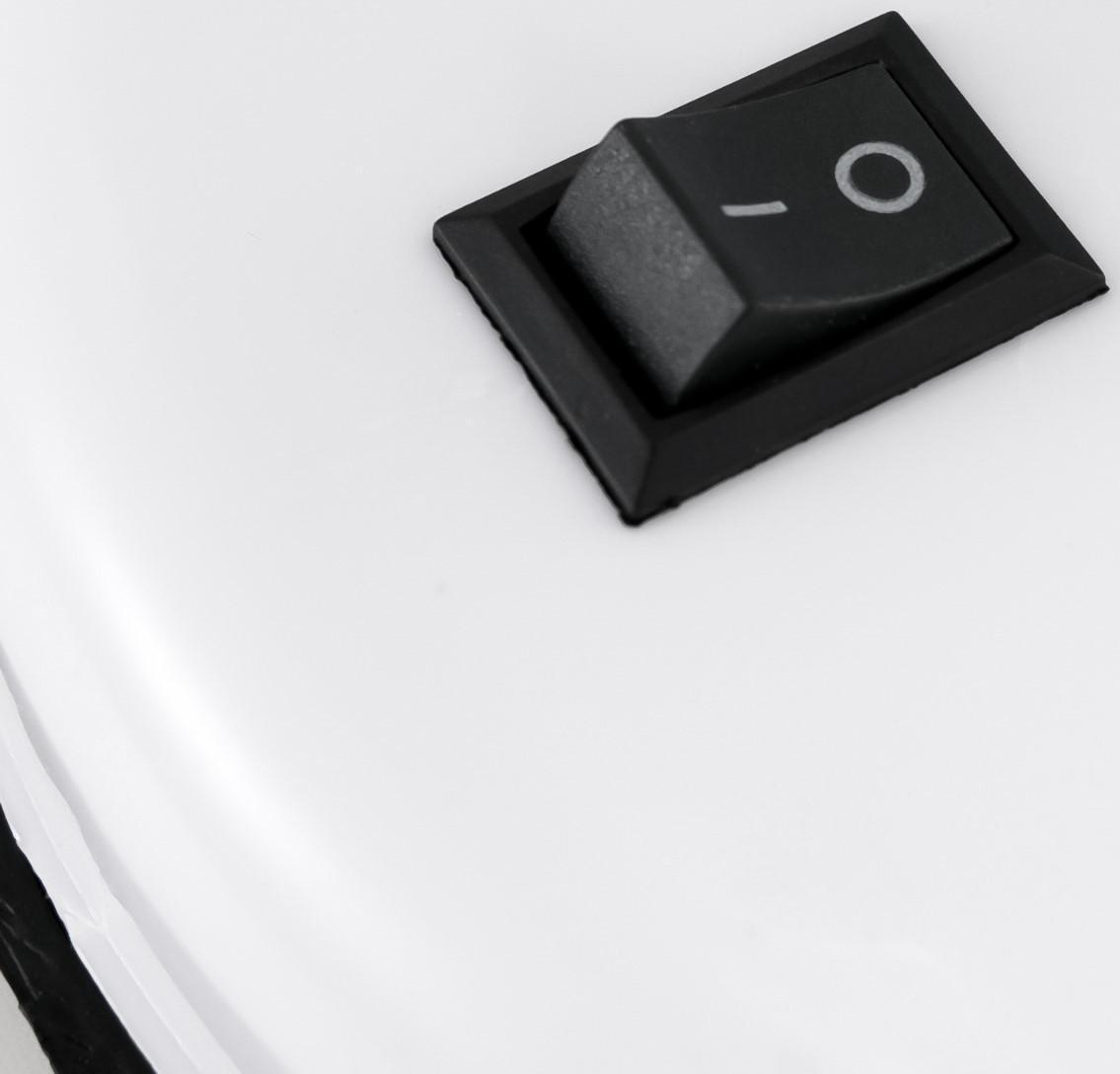 Лампа настольная Е27, с выкл. (220В) белая 34х14х14