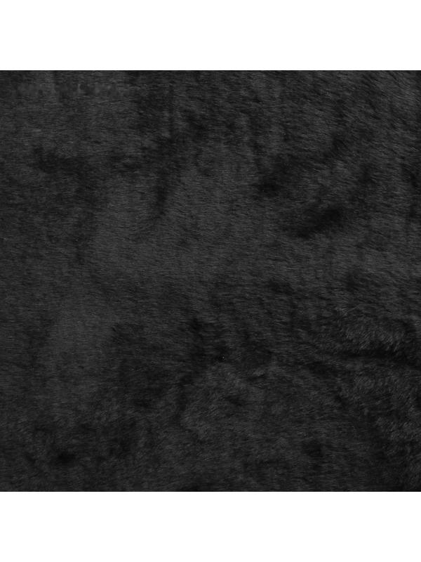 Накидка на сиденье, натуральная шерсть, 145х55 см, черная