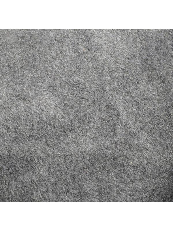 Накидка на сиденье, натуральная шерсть, 145х55 см, серая