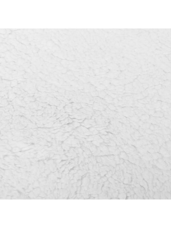 Накидка на сиденье, натуральная шерсть, 145х55 см, белая