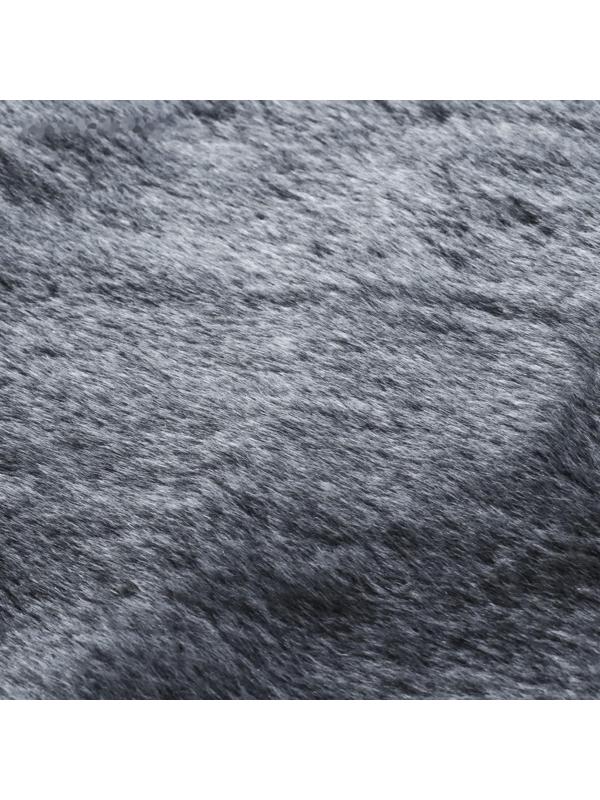 Накидки на заднее сиденье, нат. шерсть, 135 х 55 и 75 х 55 см, серый, набор 3 шт