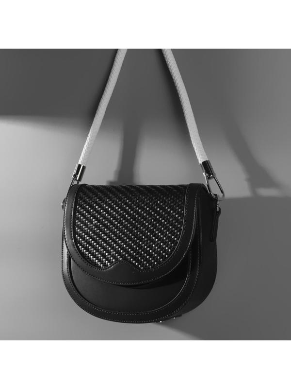 Ручка для сумки, 55 см, цвет белый