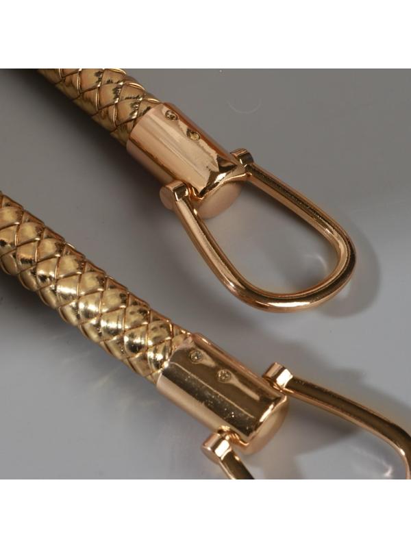 Ручка для сумки, 55 см, цвет золотой