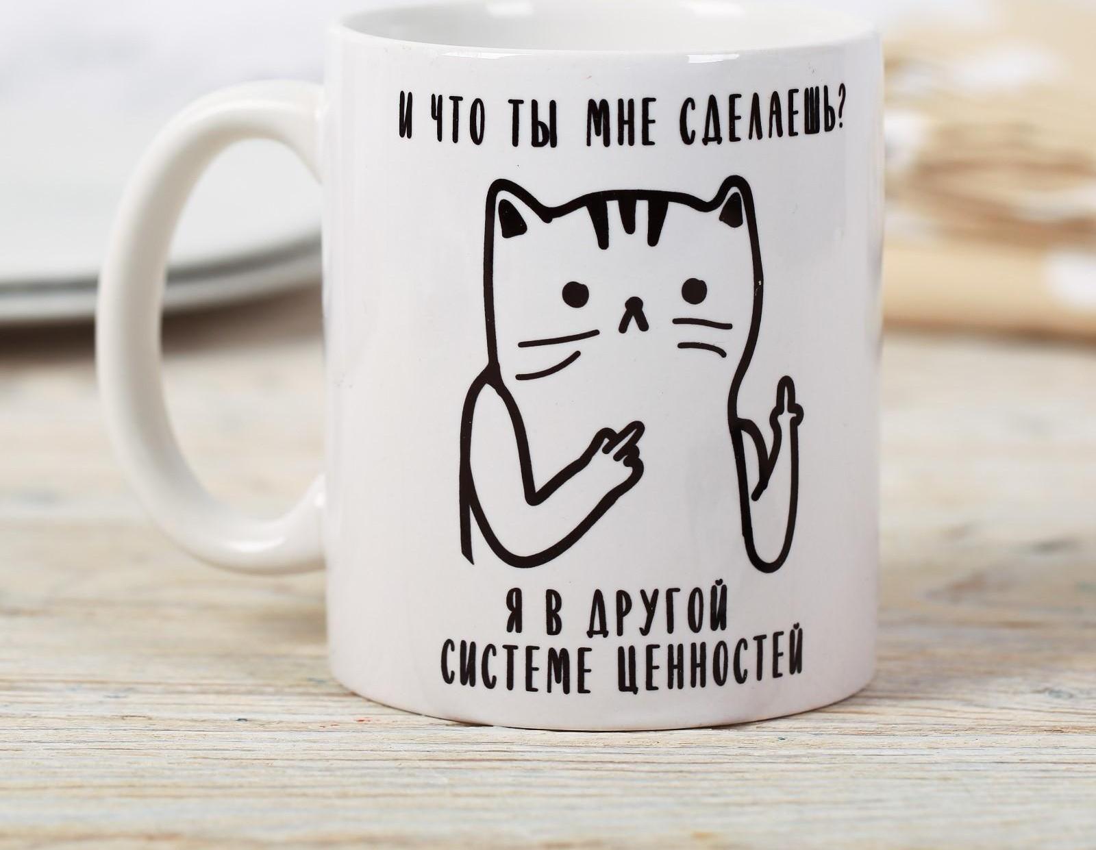 Кружка «И что ты мне сделаешь?», 300 мл