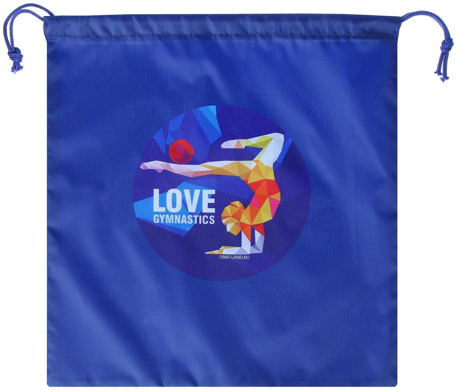 Чехол для гимнастического мяча Love gymnastics 28,5 х 29,7 см