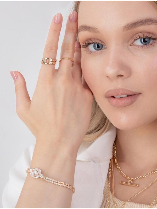 Браслет со стразами: 