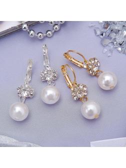 Серьги с жемчугом 