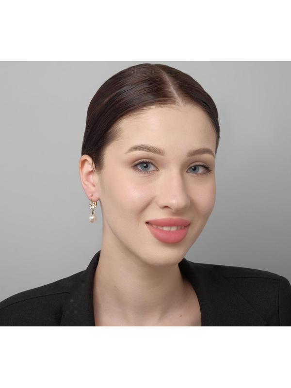 Серьги с жемчугом 