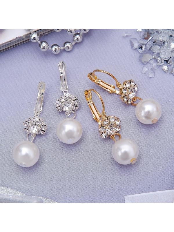 Серьги с жемчугом 