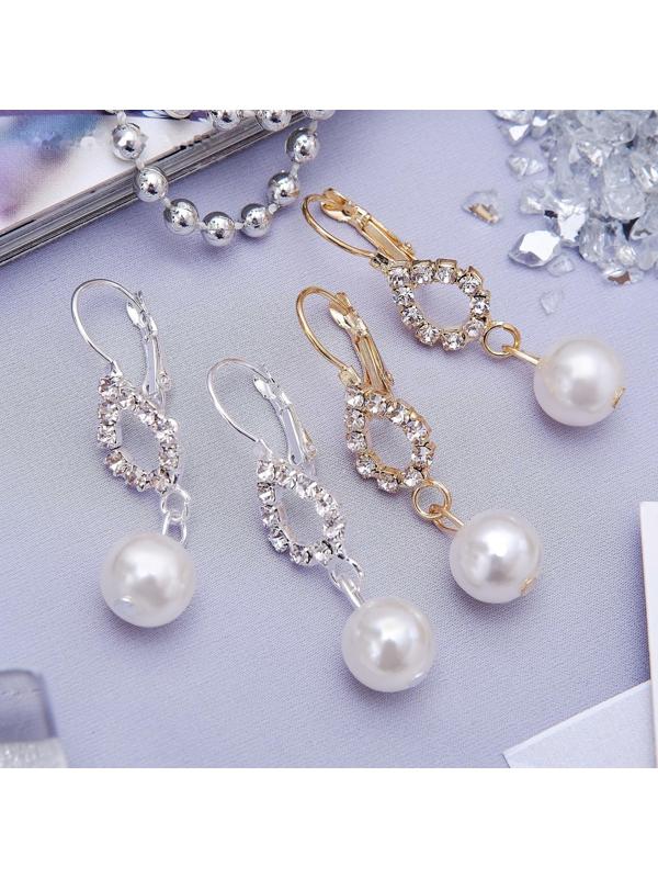 Серьги с жемчугом 