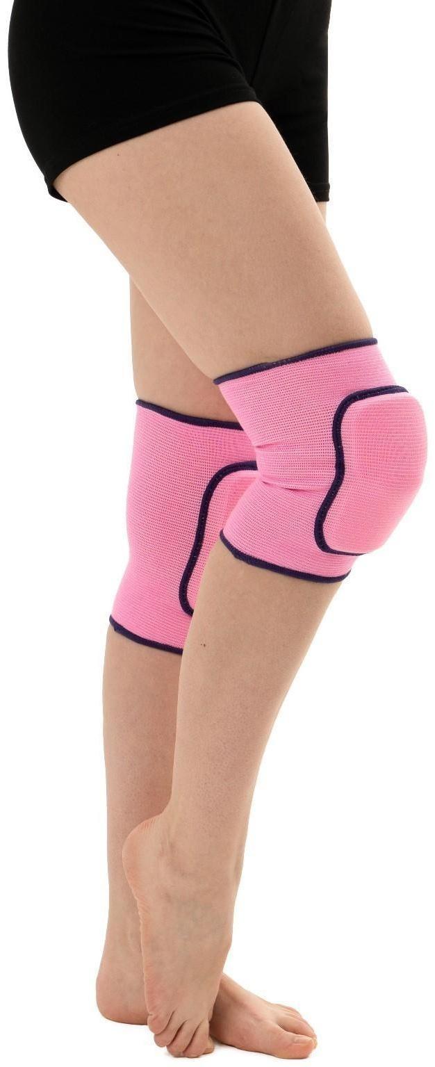 Наколенники детские, 5-8 лет, цвет розовый