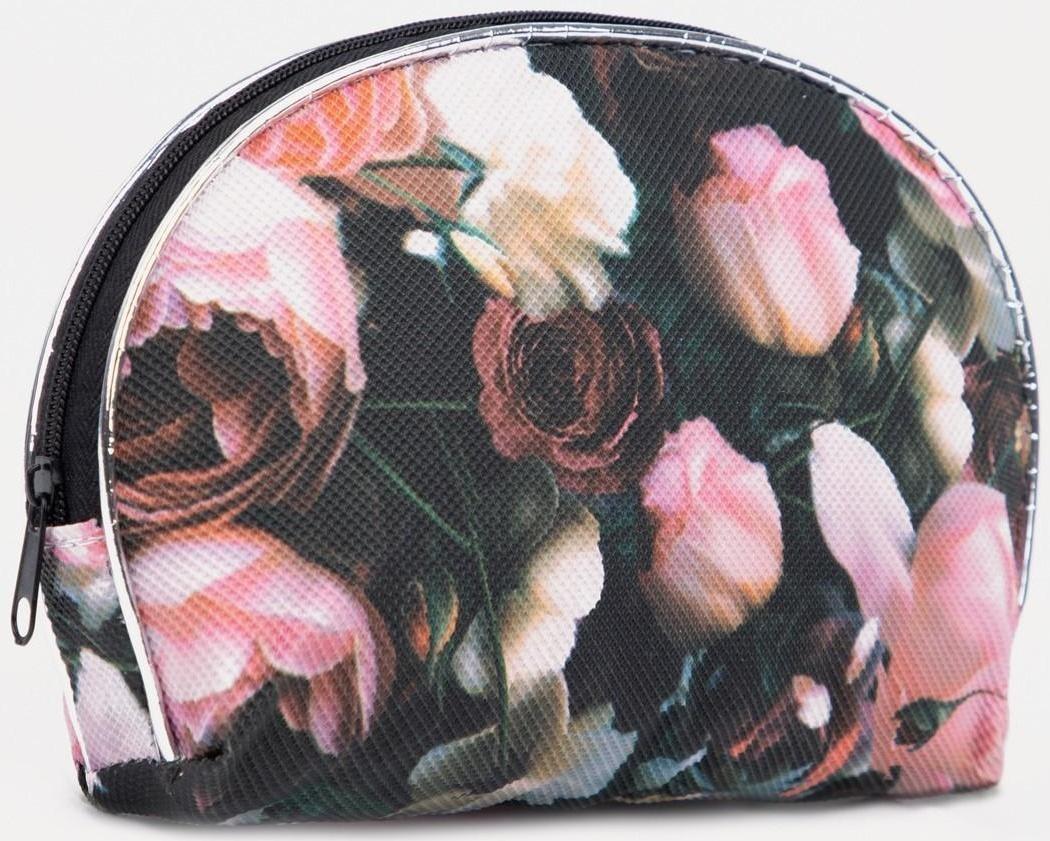 Набор косметичек 5 в 1 на молниях, цвет чёрный