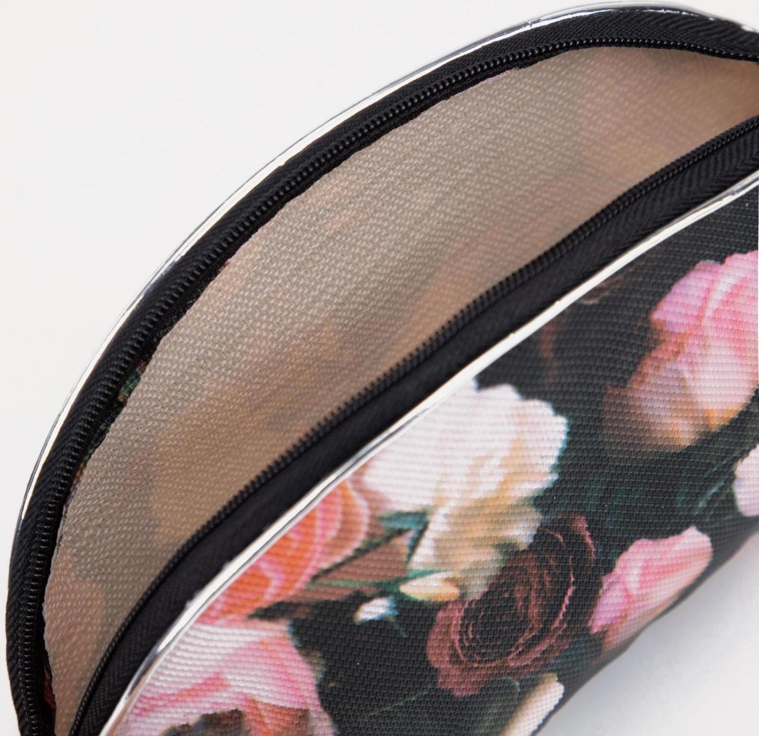 Набор косметичек 5 в 1 на молниях, цвет чёрный