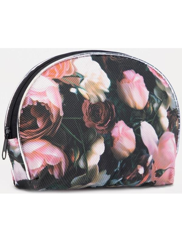 Набор косметичек 5 в 1 на молниях, цвет чёрный