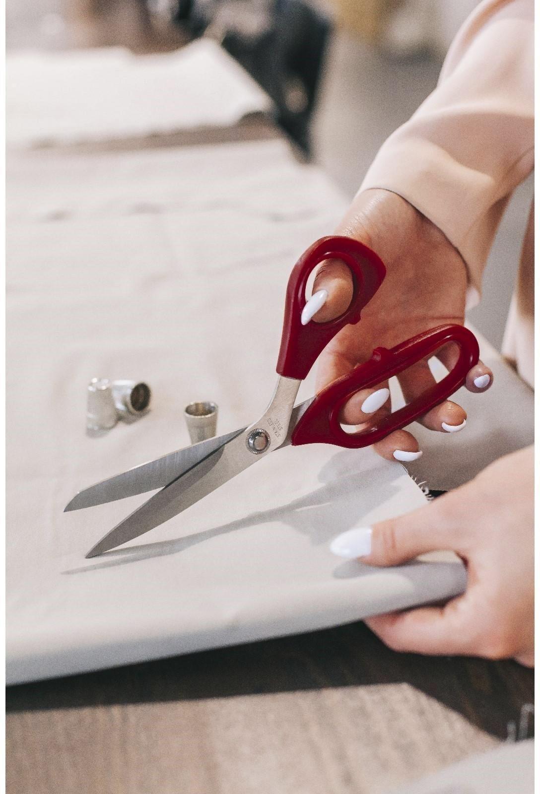 Ножницы закройные, скошенное лезвие, 8,5