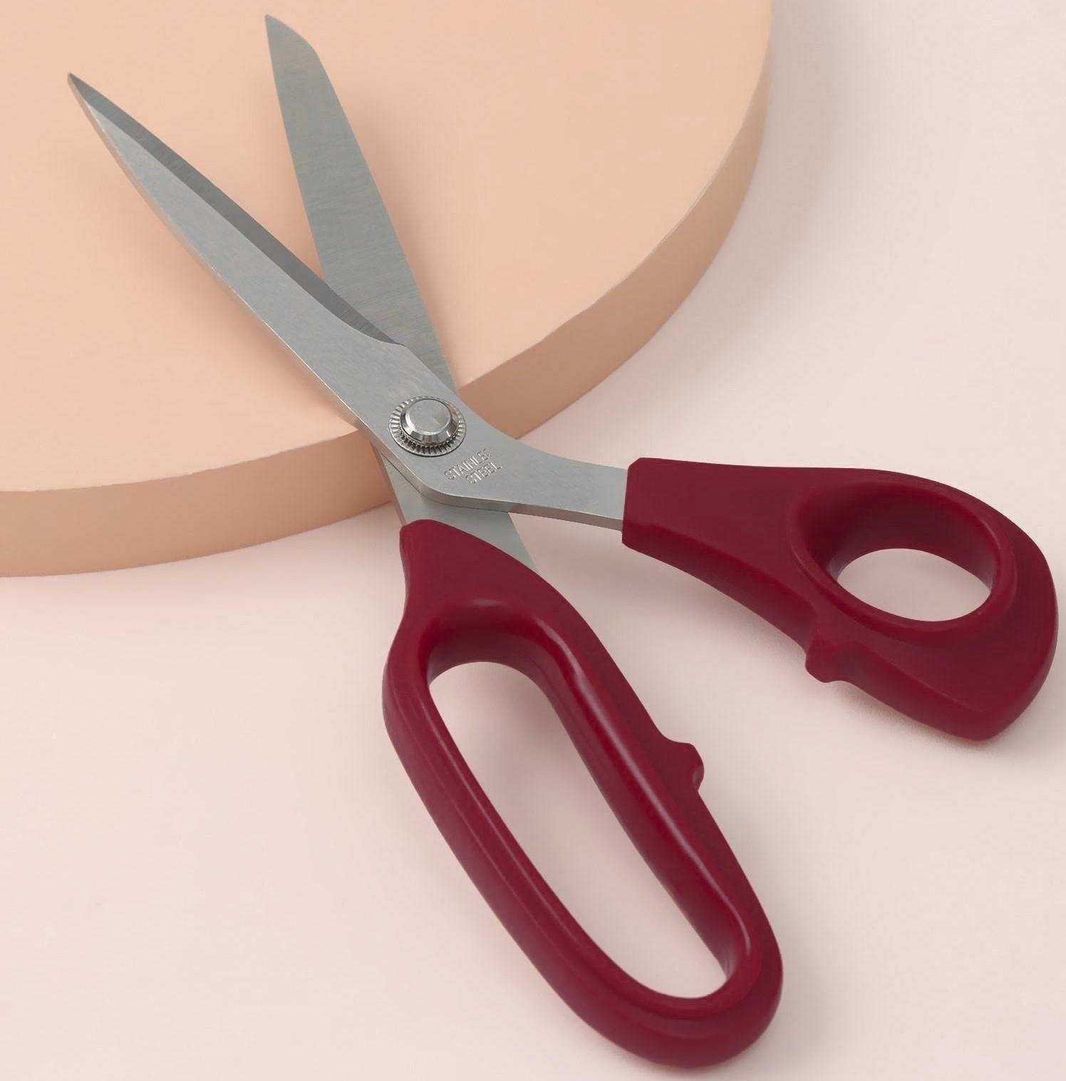 Ножницы закройные, скошенное лезвие, 8,5