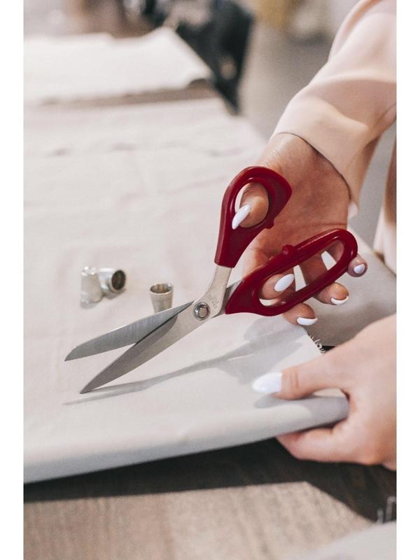 Ножницы закройные, скошенное лезвие, 8,5