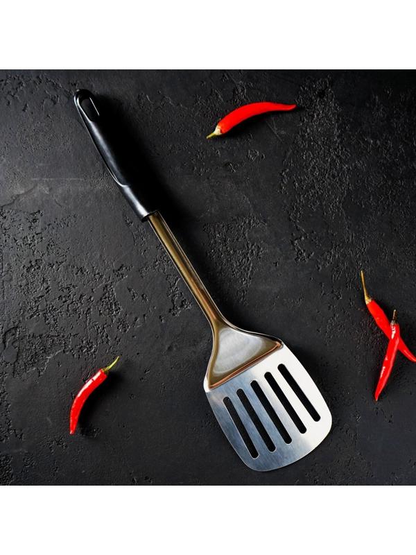 Лопатка Доляна «Ночь», h=33 см, с отверстиями