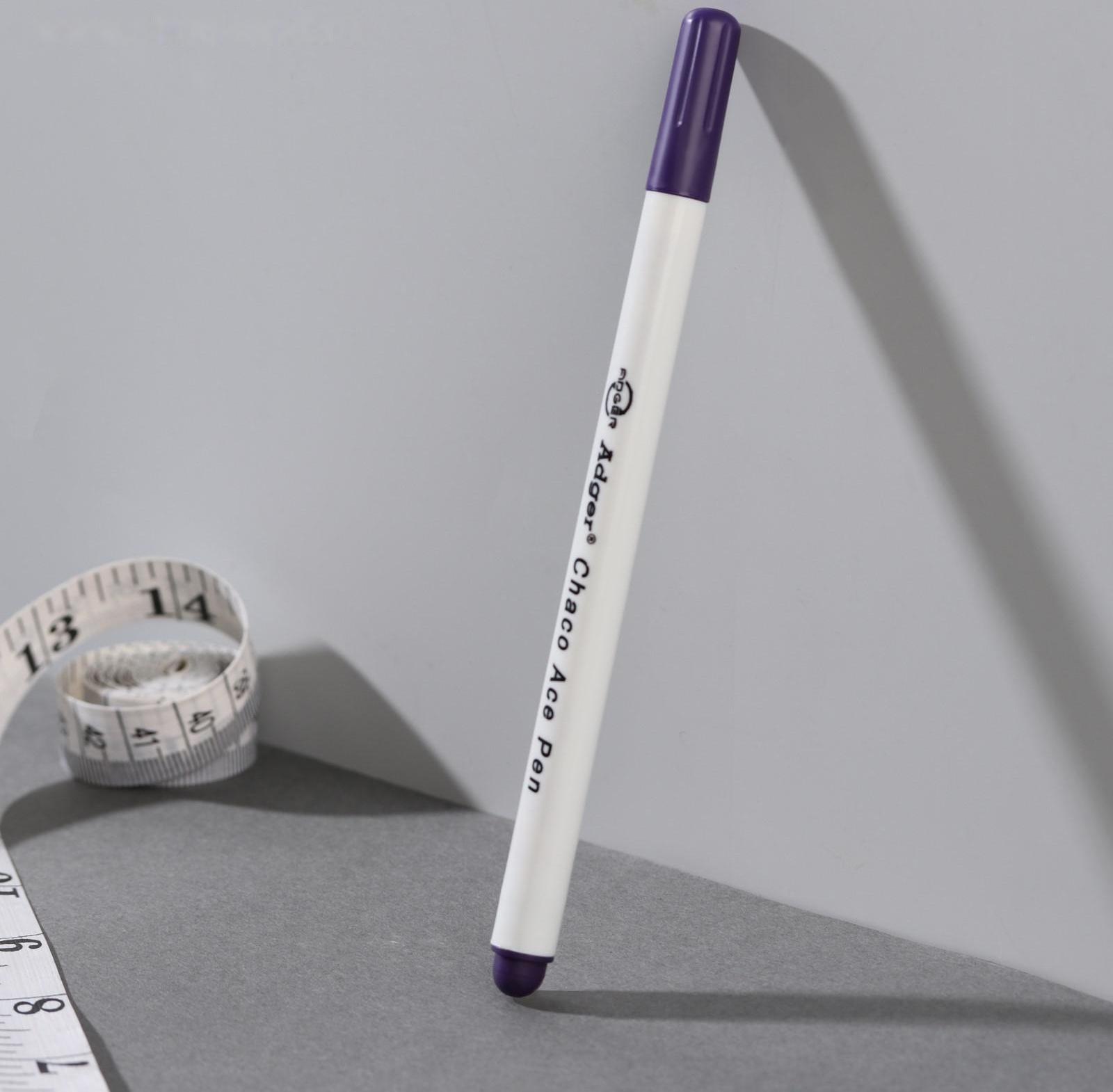 Маркер для ткани, самоисчезающий, 15 см, цвет фиолетовый