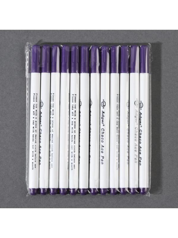 Маркер для ткани, самоисчезающий, 15 см, цвет фиолетовый