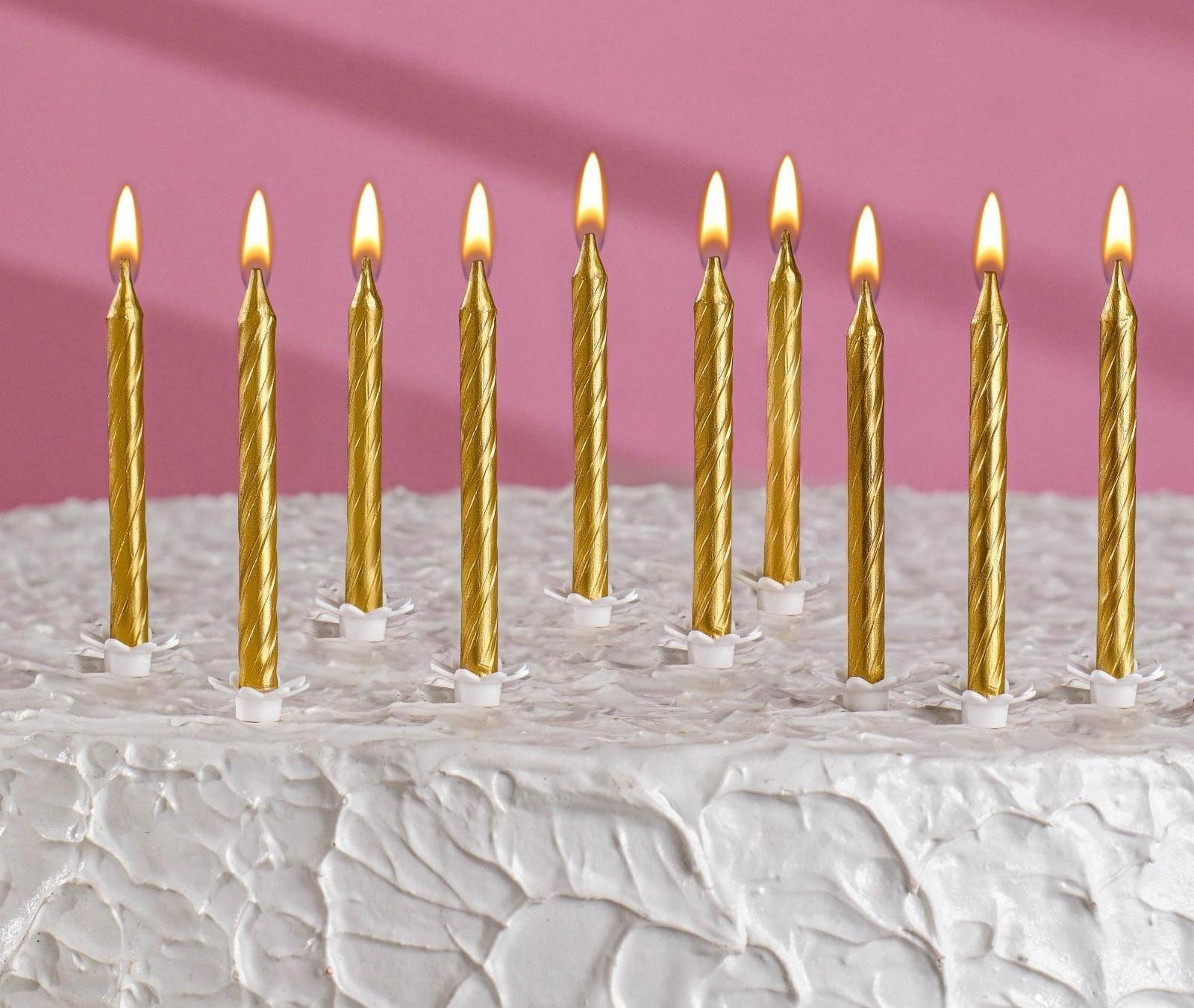 Свечи в торт 