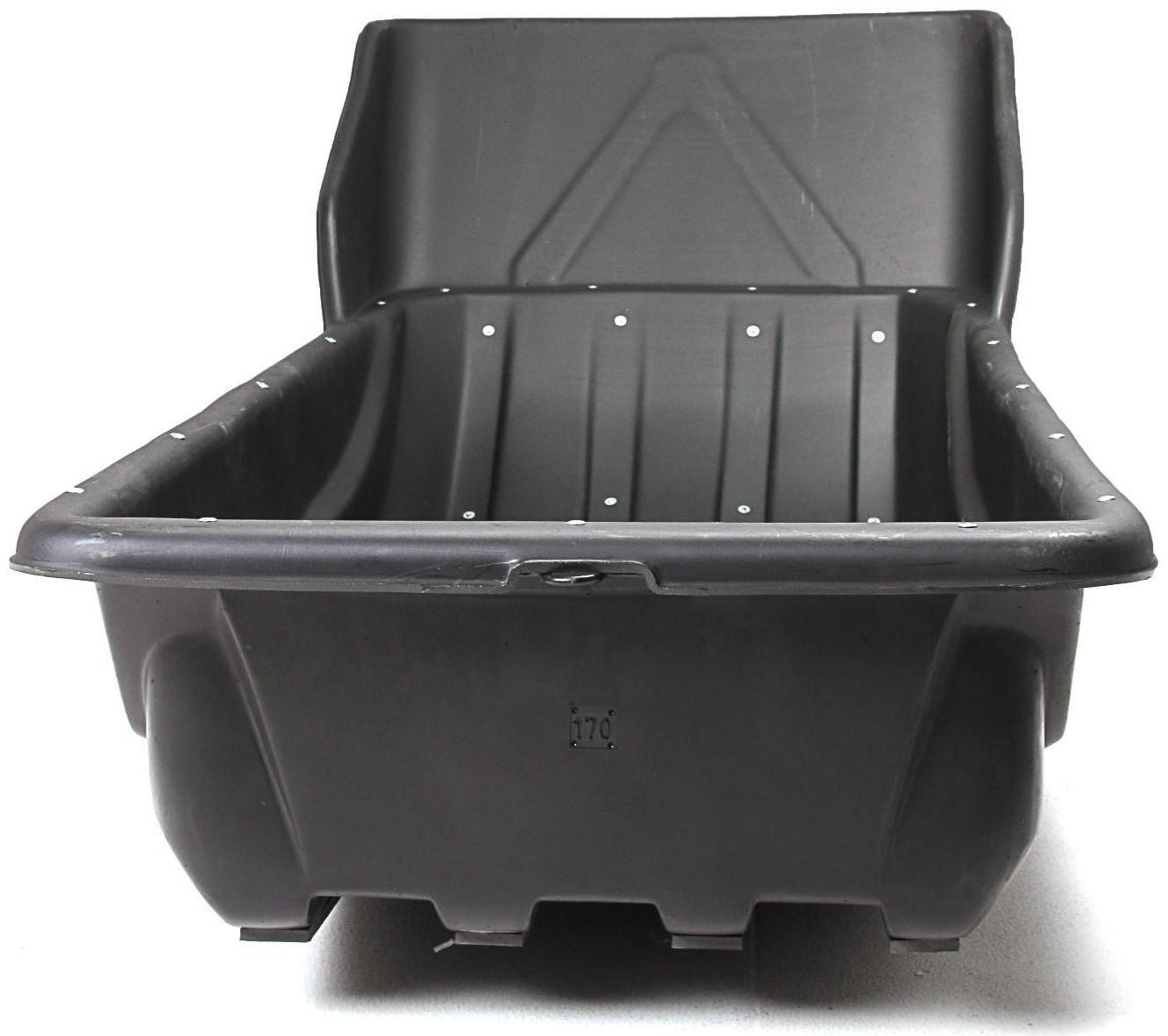 Сани волокуши CenterPlast 1700 с отбойником с накладками, 195x75/50x65 см