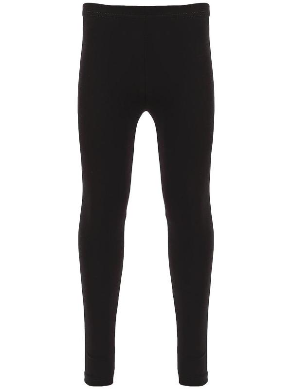 Лосины гимнастические х/б, размер 32, цвет чёрный