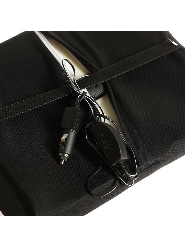 Ортопедическая подушка на спинку сиденья с вибромассажером 12 В