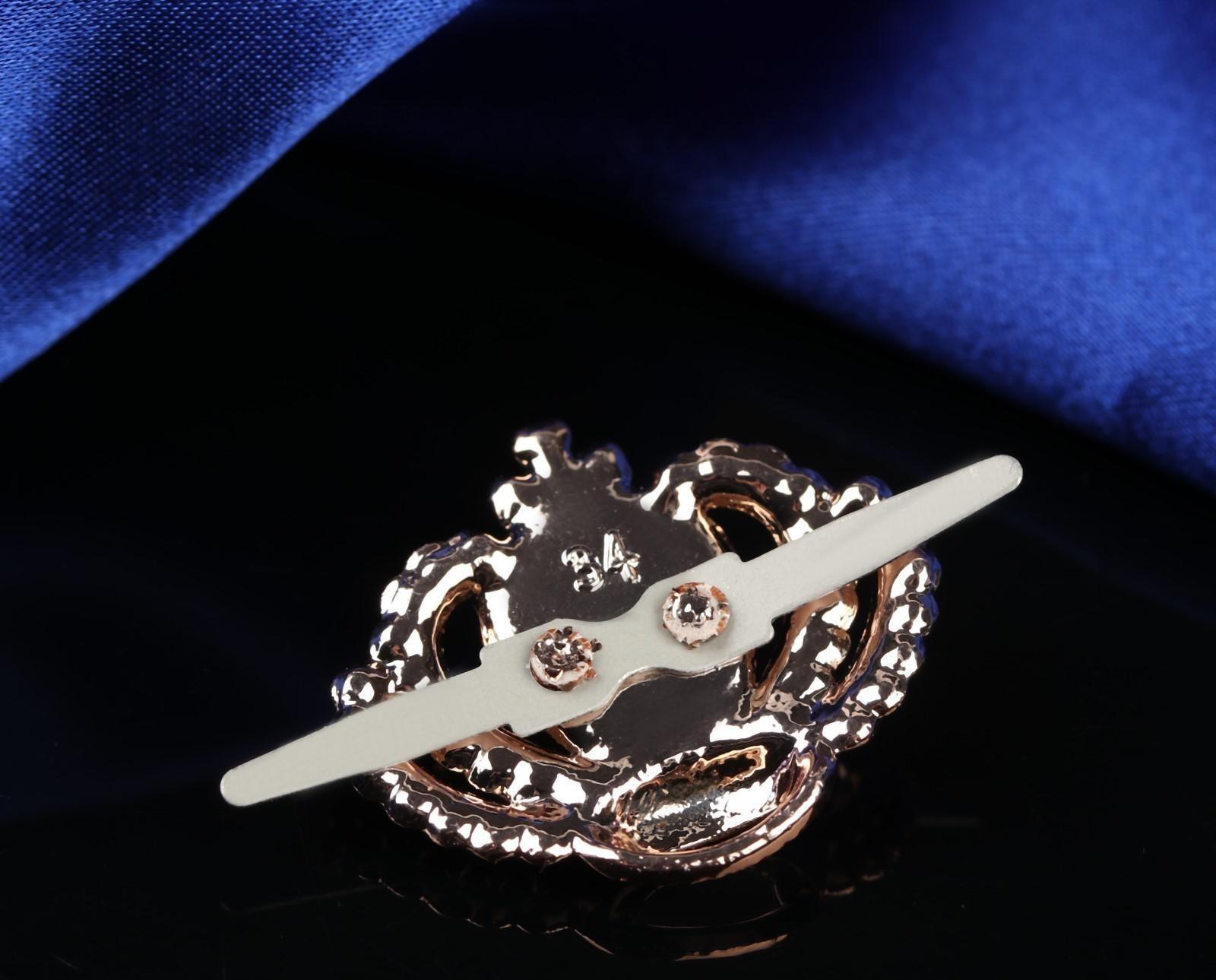 Декоративные элементы на прокол «Короны», 4 × 2,5 см, 10 шт, цвет золотой