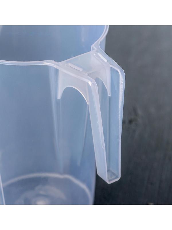 Кувшин мерный, 1 л, цвет прозрачный