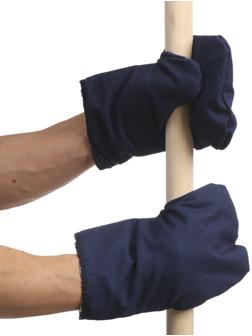 Рукавицы утеплённые, диагональ, один слой ватина, МИКС