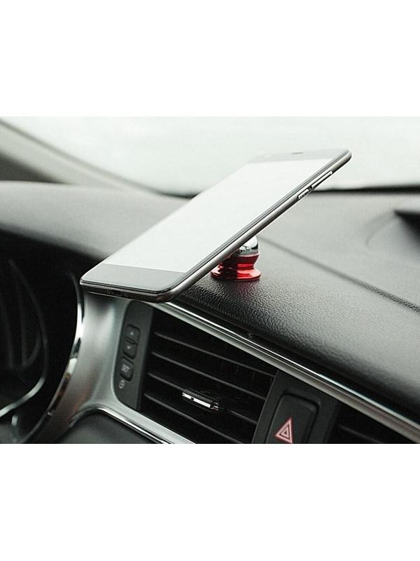 Держатель телефона  магнитный TORSO, усиленный, красный