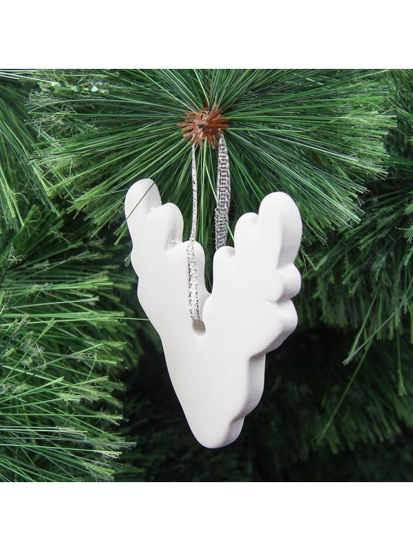 Набор новогодних подвесок под раскраску 3 шт. «Праздник на пороге» с подвесом