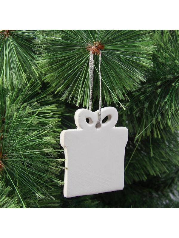 Набор новогодних подвесок под раскраску 3 шт. «Праздник на пороге» с подвесом