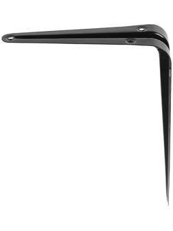 Кронштейн ТУНДРА, 200х150х0.8 мм, черный