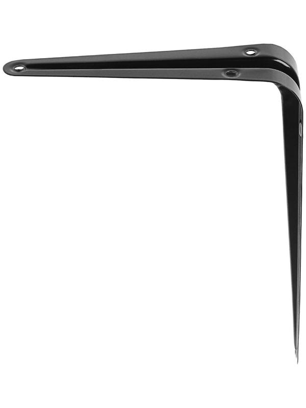 Кронштейн ТУНДРА, 200х150х0.8 мм, черный